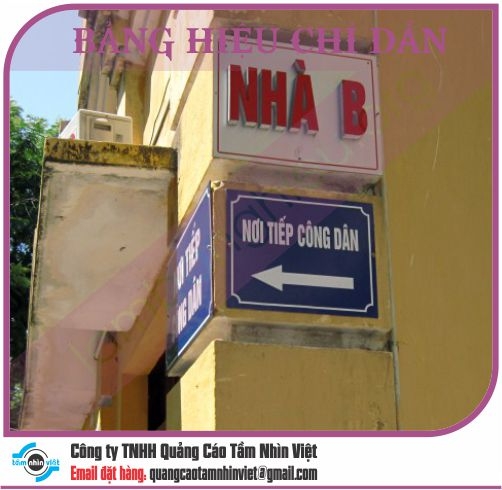 Mẫu bảng hiệu chỉ dẫn 024