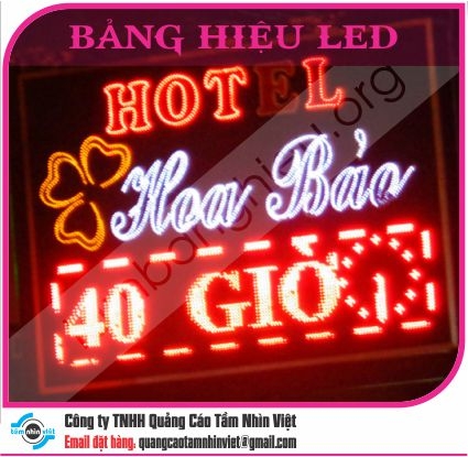 Mẫu bảng hiệu led 092