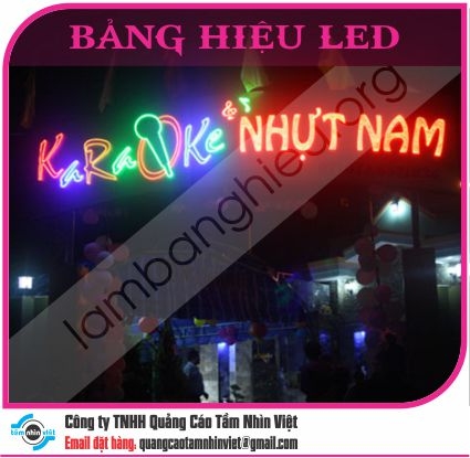Mẫu bảng hiệu led 098