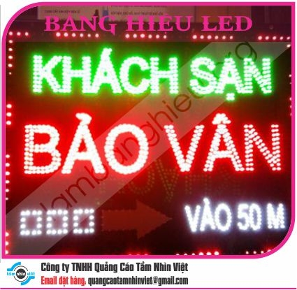Mẫu bảng hiệu led 099