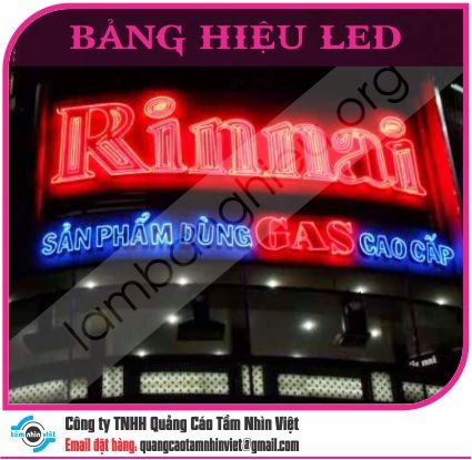 Mẫu bảng hiệu led 100