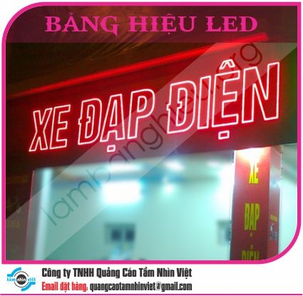 Mẫu bảng hiệu led 159
