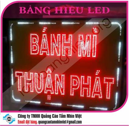 Mẫu bảng hiệu led 167