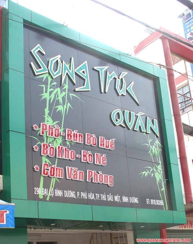 Làm bảng hiệu inox quận 8