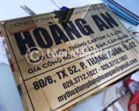 Bảng hiệu inox đẹp
