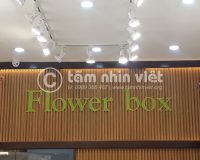 Làm chữ nổi mica quảng cáo